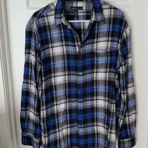 John Ashford blue flannel